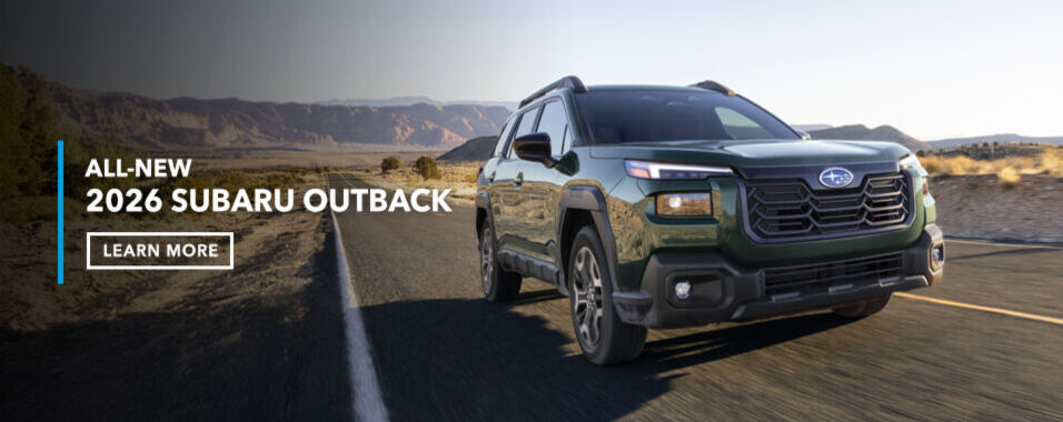 ntroducing our All-New 2026 Outback and Outback Wilderness SUVs.