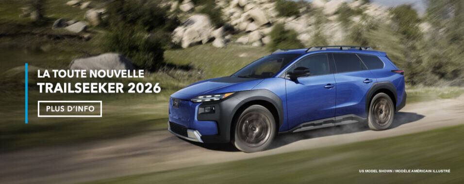 La toute première Subaru Trailseeker 2026