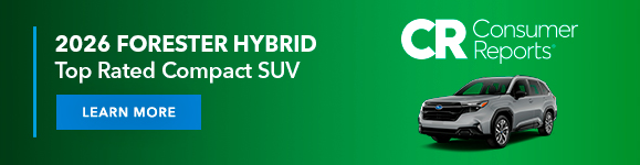 Learn more about the 2026 Subaru Forester Consumer Reports rating